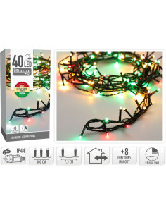 Kerstverlichting 40 led- 3m - three tone traditional -...