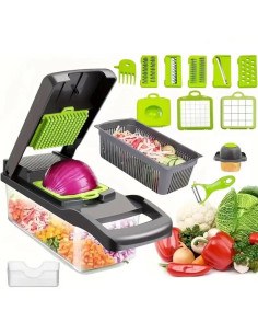 Ceruzo Mandoline - Groentesnijder - 16-delig