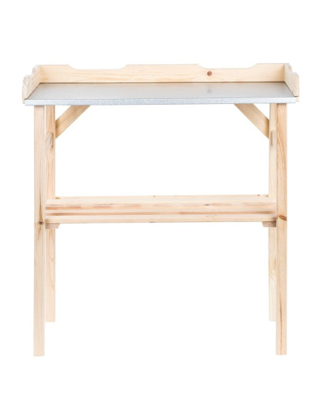 Houten Oppottafel - 78 x 37 x 82 cm