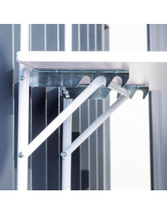 Balkontafel 60x40 - Wit 2