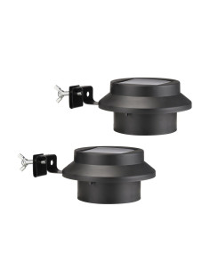 Solarlampen voor Dakgoten - 2 stuks