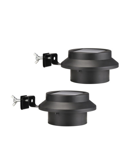 Solarlampen voor Dakgoten - 2 stuks