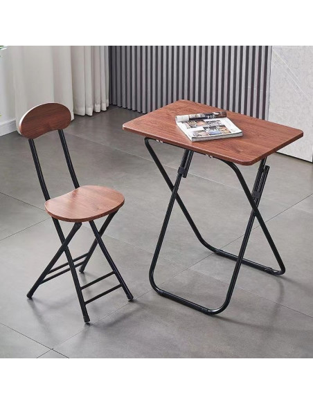 Ceruzo Klaptafel met Stoel - Bruin