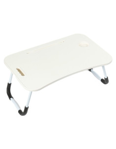 Ceruzo Opklapbare Laptoptafel - Bedtafel - 60x40 cm - Wit