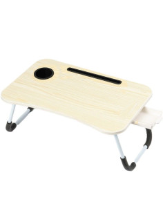 Ceruzo Opklapbare Laptoptafel - Bedtafel - 60x40 cm -...