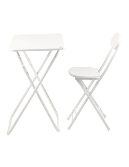 Ceruzo Klaptafel met Stoel - Wit