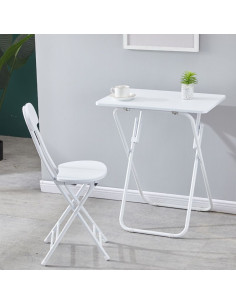 Ceruzo Klaptafel met Stoel - Wit 2