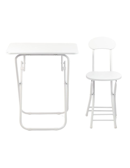 Ceruzo Klaptafel met Stoel - Wit