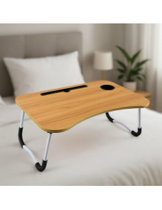 Ceruzo Opklapbare Laptoptafel - Bedtafel - 60x40 cm -...