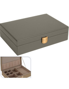 Sieradendoos 28x19x7  - Grijs 2