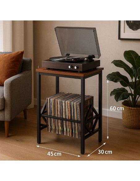 Ceruzo Bijzettafel - LP Rek