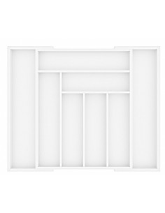 Ceruzo Bestekbak Hout Uitschuifbaar - 33-52 x 43 x 5 cm -...