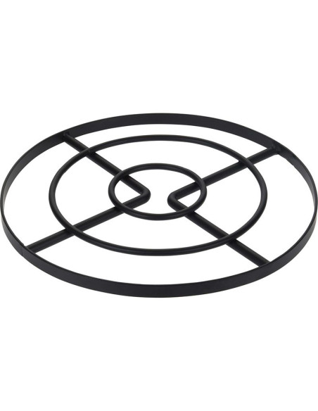 2x Pannenonderzetter - Ø 23 cm - Staal