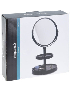 Make-up spiegel - dubbelzijdig - vergrotend - wit 2