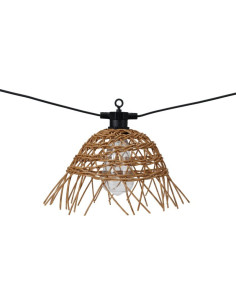 Lichtsnoer Tuin - Rattan 2