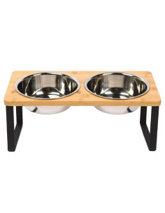 Ceruzo Dubbele Voerbak voor Huisdieren