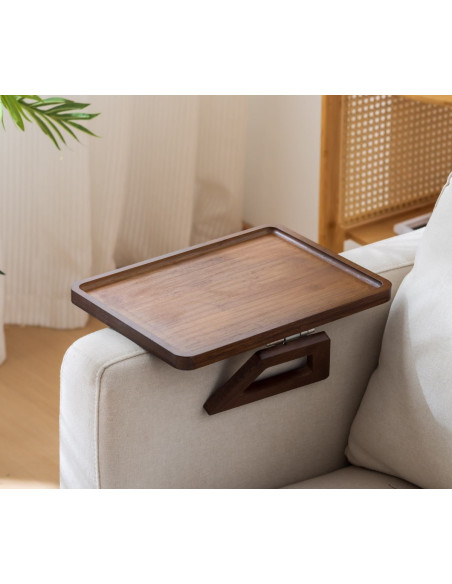 Ceruzo Armleuning Dienblad - Bruin - 33x24 cm