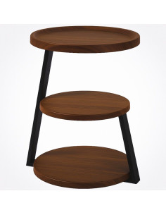 Ceruzo Moderne Bijzettafel - Bruin