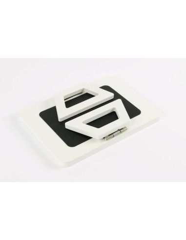 Ceruzo Armleuning Dienblad - Wit - 33x24 cm