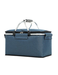 Ceruzo Koelmand Blauw - Picknickmand