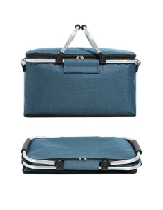 Ceruzo Koelmand Blauw - Picknickmand 2