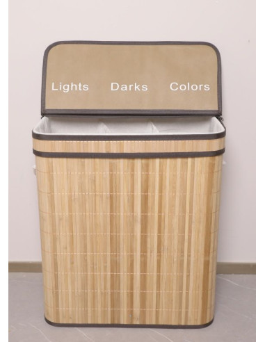 Ceruzo Wasmand met 3 Vakken - Wassorteerder