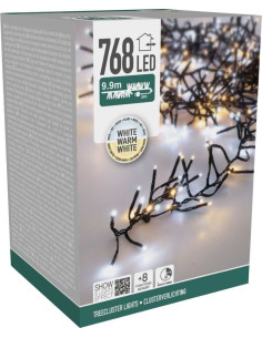 Treecluster Kerstboomverlichting - 768led - TwoTone