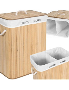 Ceruzo Wasmand met 2 Vakken - Wassorteerder 2