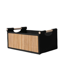 Ceruzo 3x Opbergmanden Bamboe - Badkamermanden 2