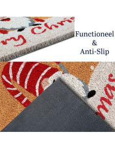 Kerst Deurmat - 45x75cm 2