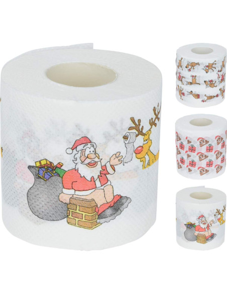 Kerst Toiletpapier - 3 Rollen