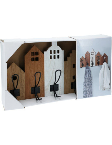 Kapstok met Huisjes