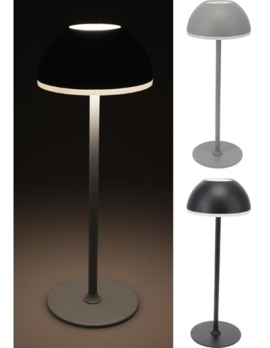 Touchamp Grijs - Dimbaar - USB