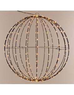 Lichtbol 240 led - Metaal - 40 cm - Kerstverlichting -...