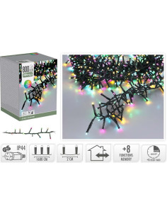 Microcluster - 16 Meter - 800 led - Soft Multi Colour -...