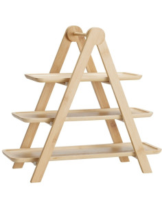 Etagere Bamboe - 3 Laags