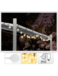 Ceruzo Feestverlichting 16 meter - 80 LED - Warm Wit