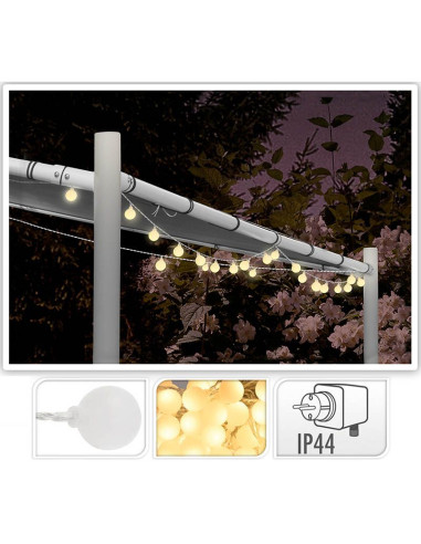 Ceruzo Feestverlichting 16 meter - 80 LED -...