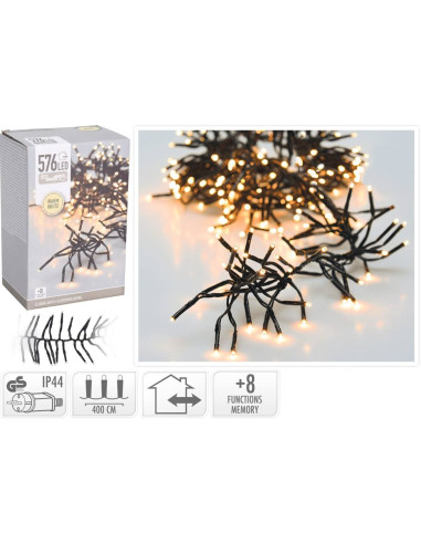 Clusterverlichting - 576 LED - 4m -...