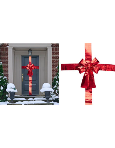 Deurstrik Rood - Kerst