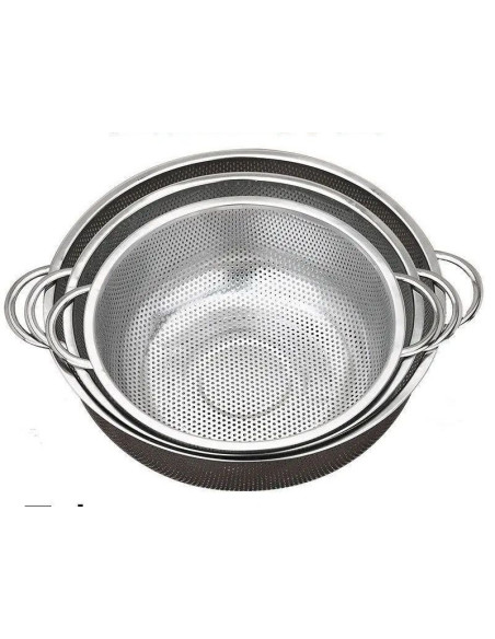 Ceruzo Vergietset - roestvrijstaal - 3-delig