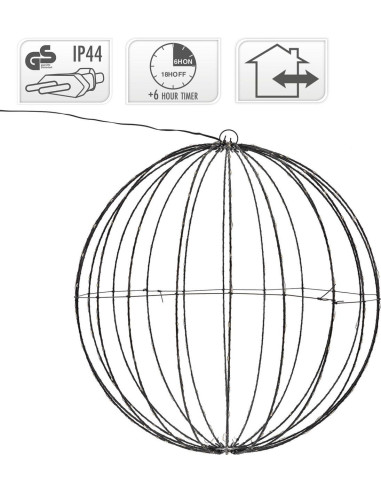 Lichtbol 320 led - Metaal - 50 cm -...