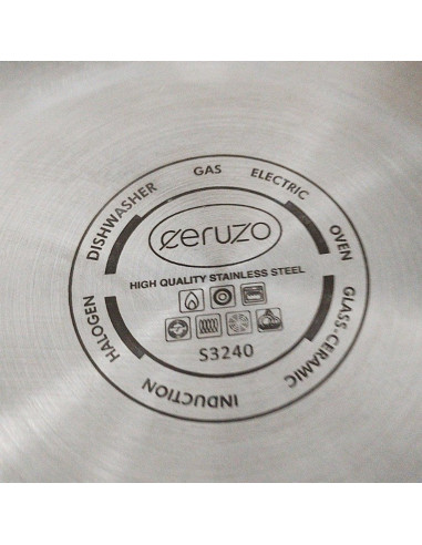 Ceruzo Pannenset 8-delig - alle Warmtebronnen -...