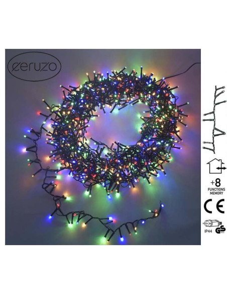 Micro Cluster - 1200 LED -  24 meter - multicolor