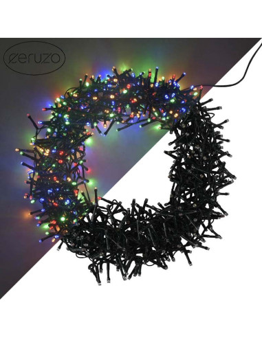 Micro Cluster - 1200 LED -  24 meter - multicolor