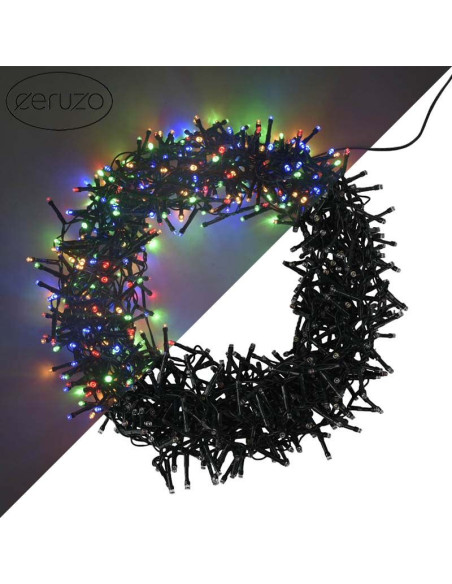 Micro Cluster - 1200 LED -  24 meter - multicolor