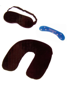 3-delige Wellness Set: Nekkussen, Slaapmasker & Koelkussen 2