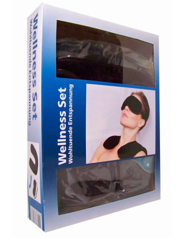 3-delige Wellness Set: Nekkussen, Slaapmasker &...