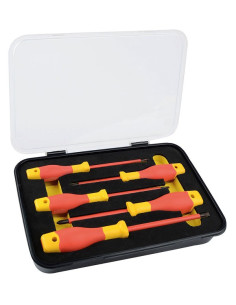 Brüder Mannesmann VDE 5 delige schroevendraaierset in cassette 2