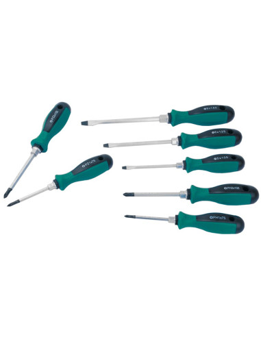 Brüder Mannesmann Schroevendraaierset (7 delig)